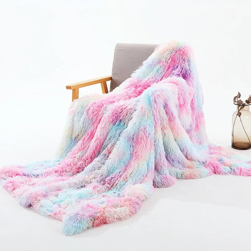 Large Faux Fur Blankets, Super Soft