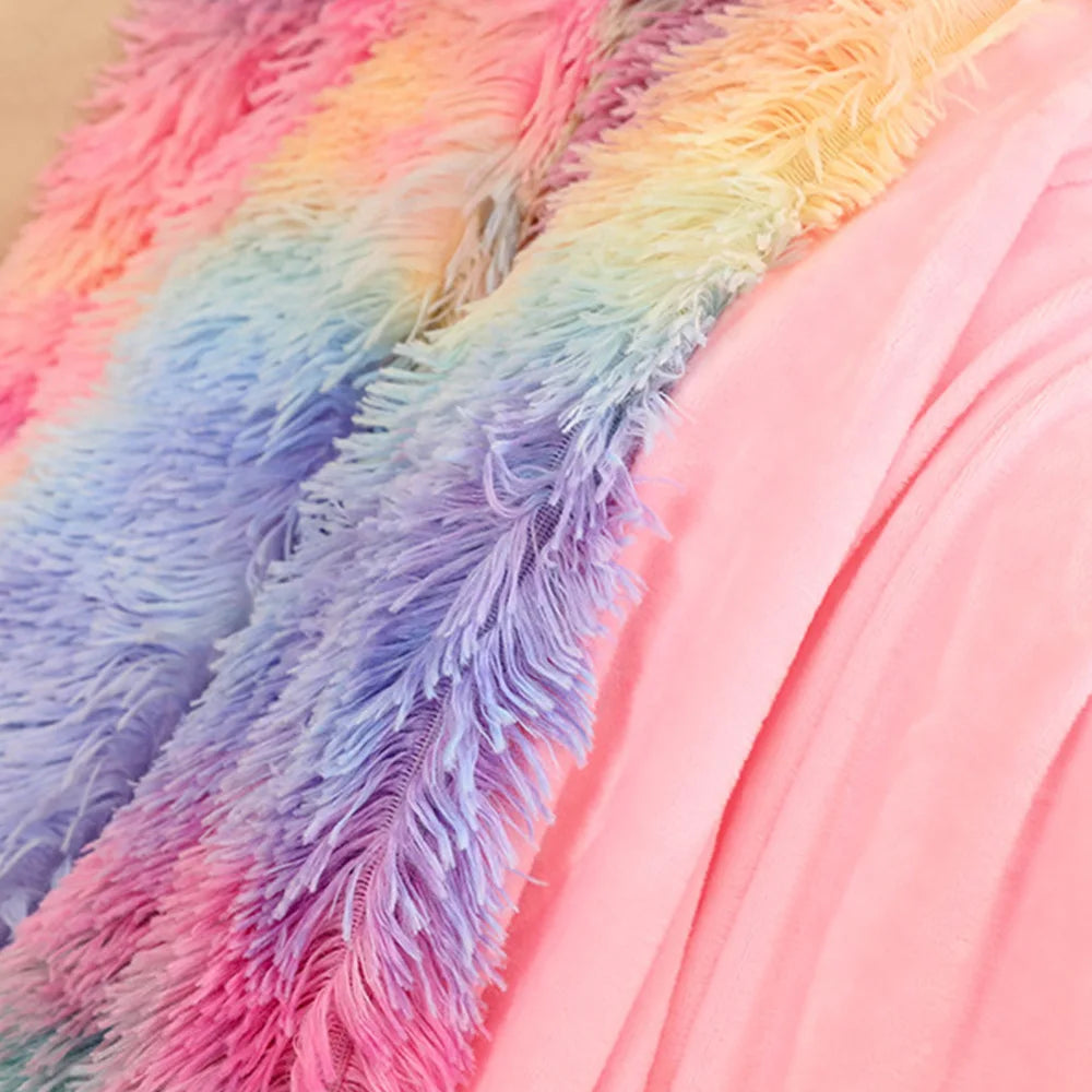 Large Faux Fur Blankets, Super Soft
