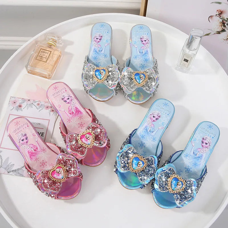 Frozen Elsa Pink Fashionable High Heels