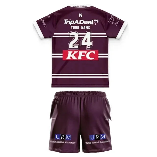 Sea Eagles Kids Rugby Jersey - Unisex Sizes S-5XL