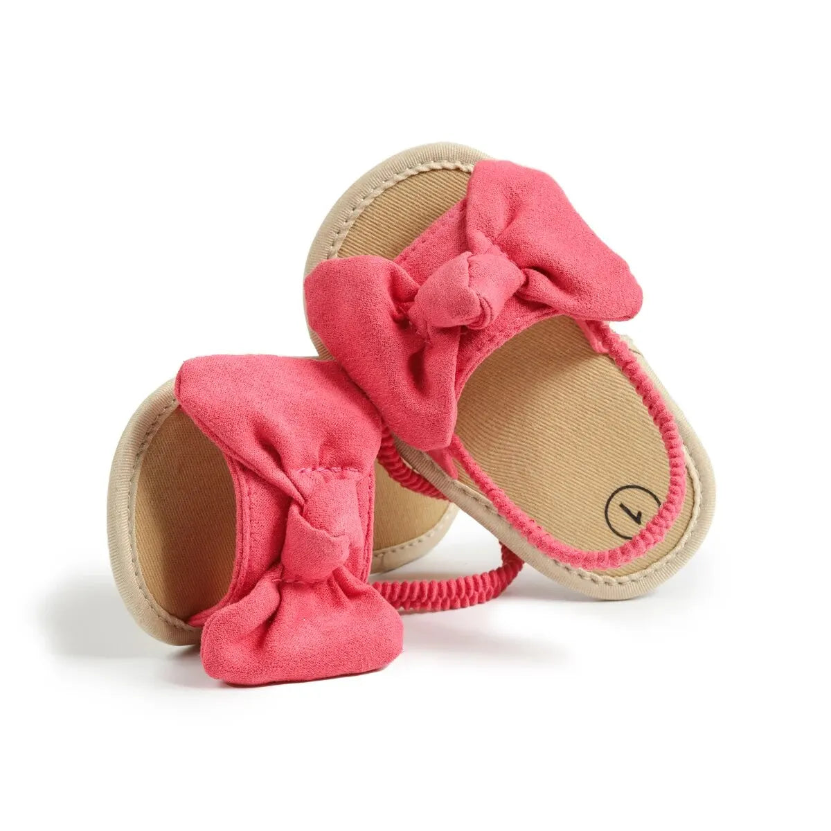 Girl Open Toe Rose Red Sandals