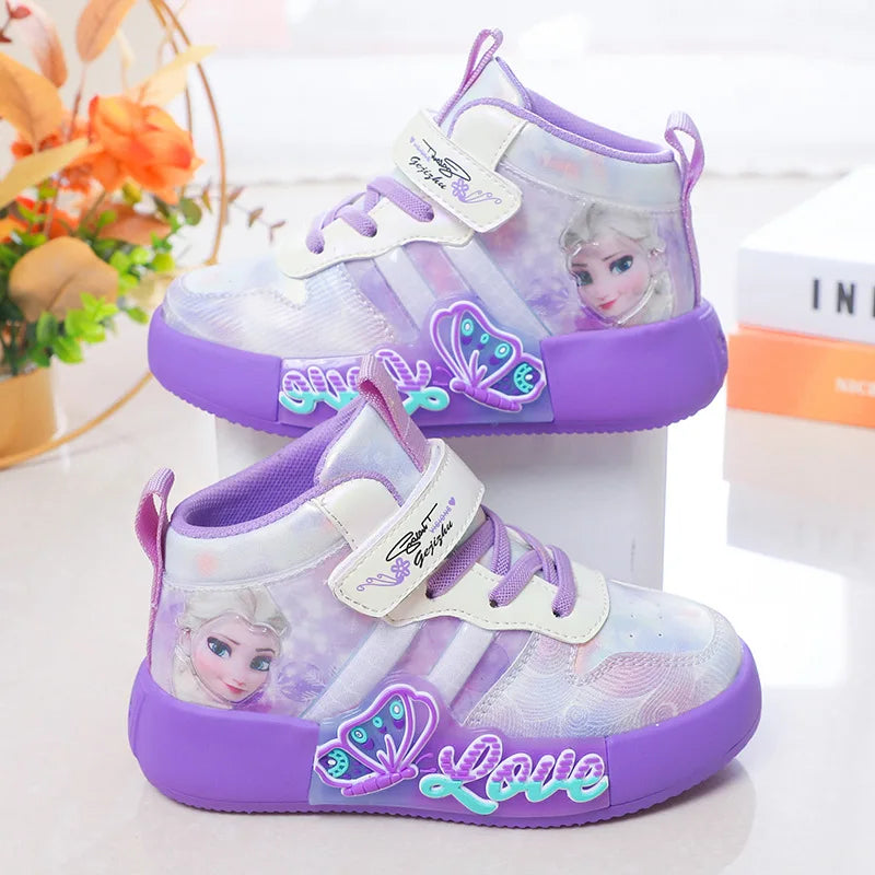 Disney Princess Elsa High Top Boots