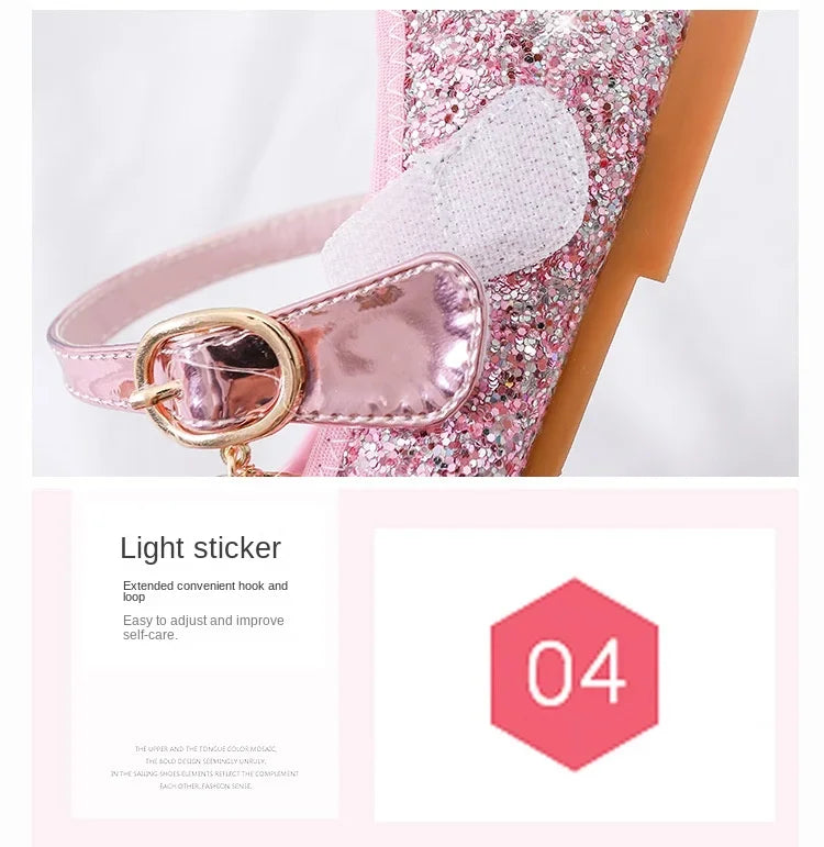 Disney Princess Pink Crystal Party Shoes