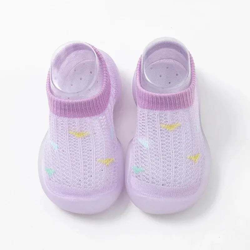 Purple First Walking Shoes For Baby