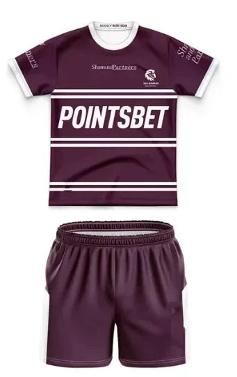 Sea Eagles Kids Bulldogs Rugby Jersey S-5XL