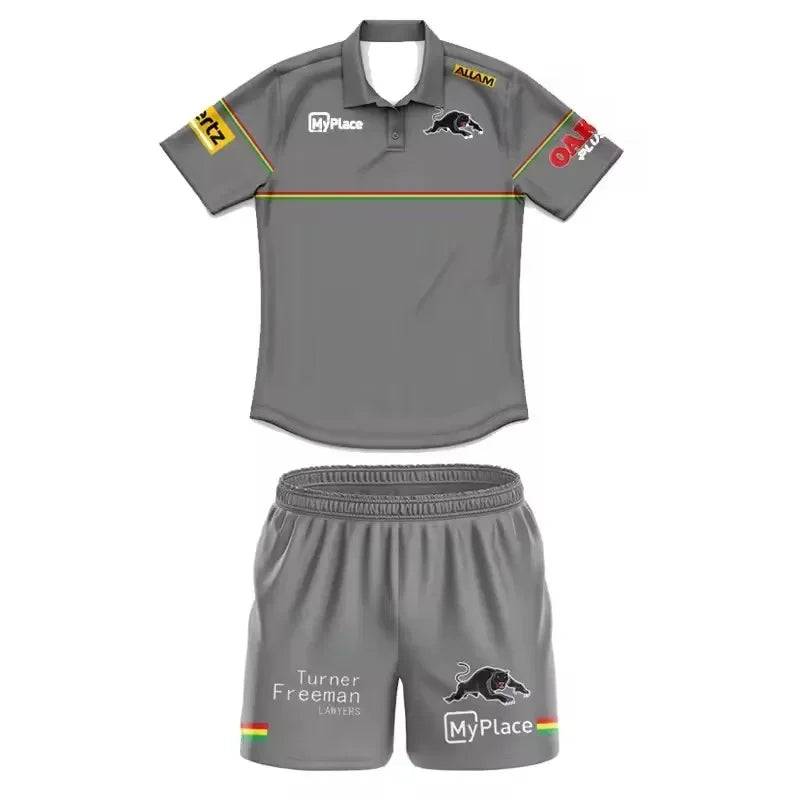 2025 Penrith Panthers Kids Customizable Rugby Jersey