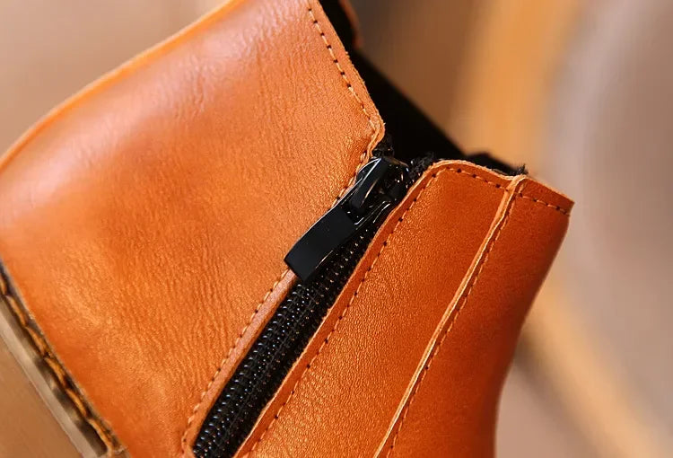 Boys Classic Chelsea Brown Boots