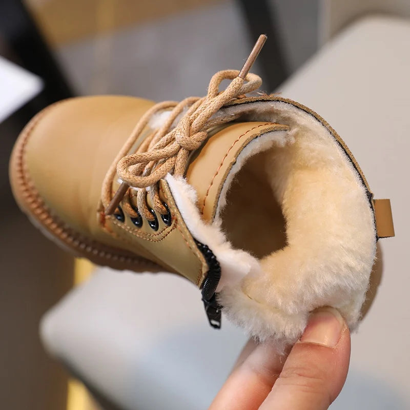Boys Winter Comfortable Ankle Height Shoes