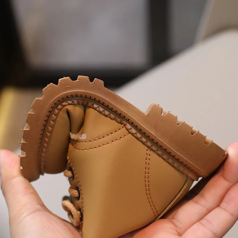 Boys Winter Comfortable Ankle Height Shoes