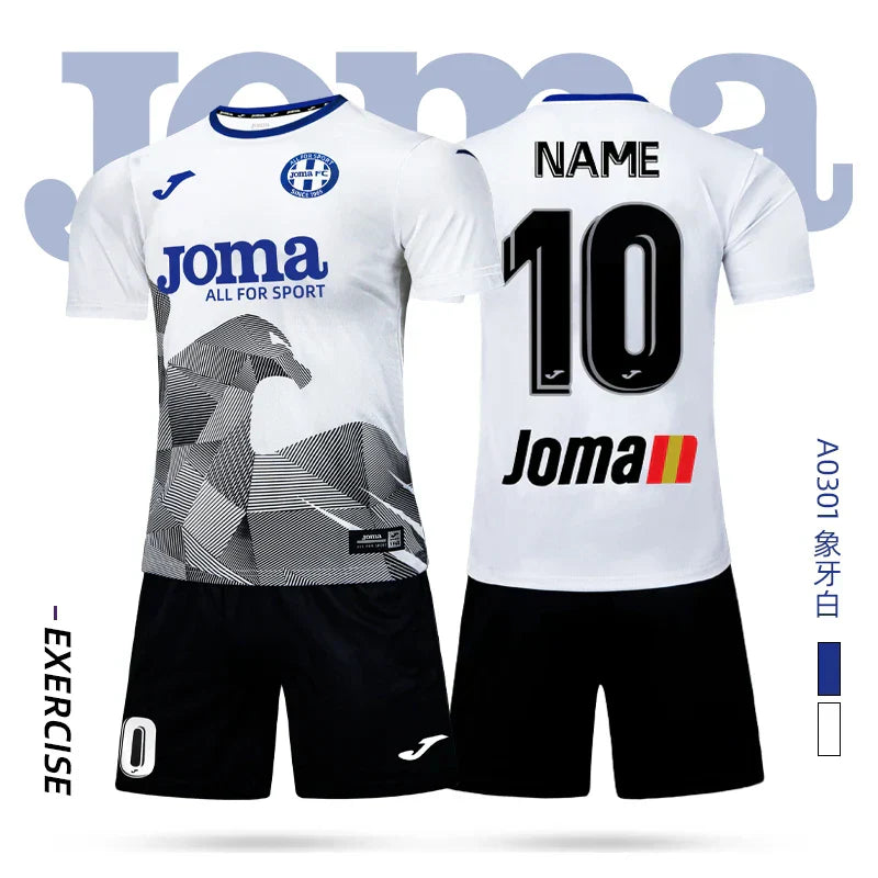 Homer Kids Short-Sleeved Soccer Jersey and Shorts Set