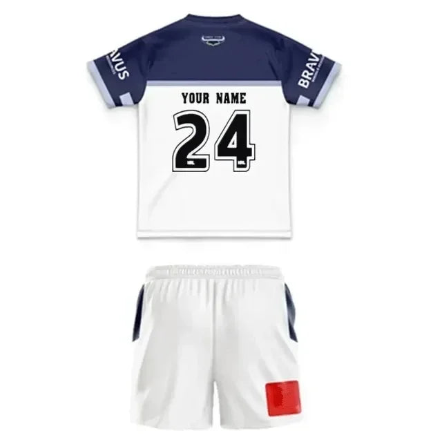 Panthers/Bulldogs Kids Custom Rugby Jersey - Sizes 16-26