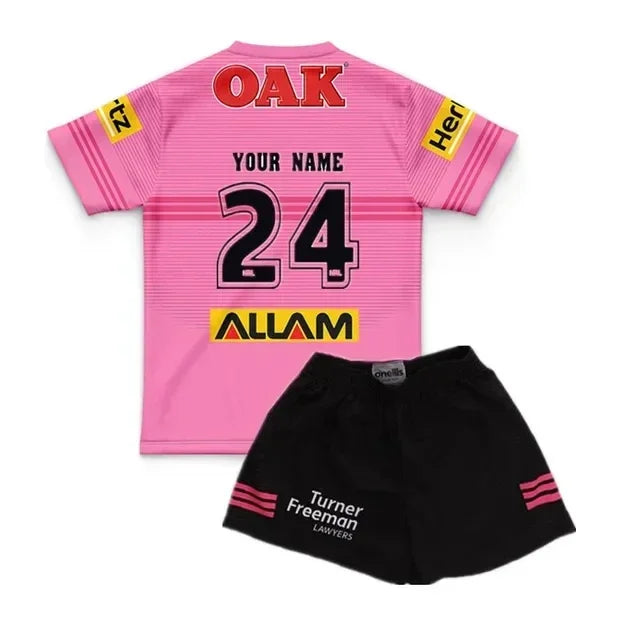 Panthers/Bulldogs Kids Custom Rugby Jersey (Sizes 16-26)