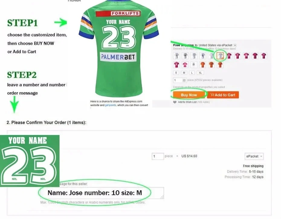 2025 Penrith Panthers Kids Customizable Rugby Jersey