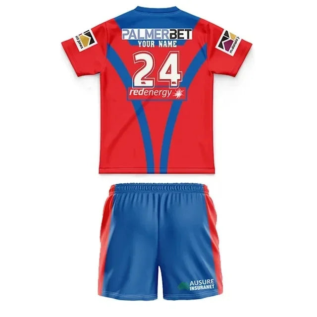 Panthers/Bulldogs Kids Custom Rugby Jersey (Sizes 16-26)
