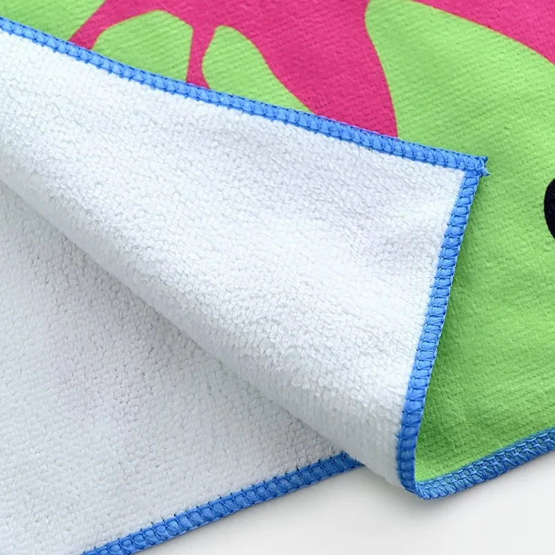 Purple Mermaid Hooded Beach Towel 0-8 Years