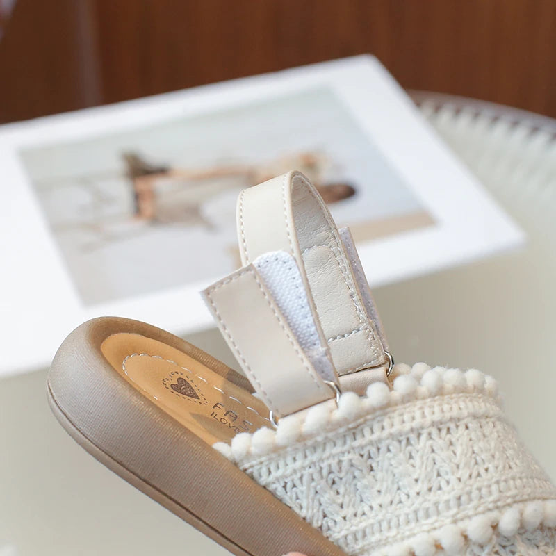 Girls Beach Beige Sandals