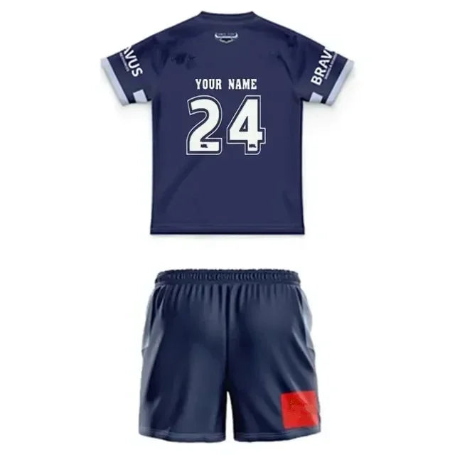 Panthers/Bulldogs Kids Custom Rugby Jersey (Sizes 16-26)