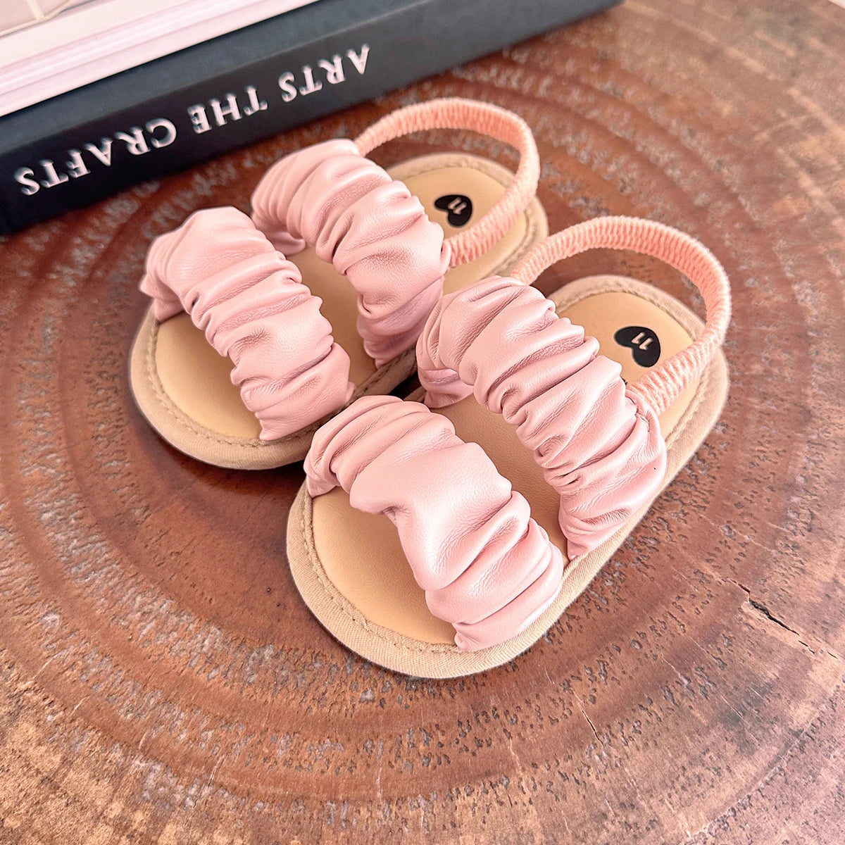 Girls Pink Sandals for Summer