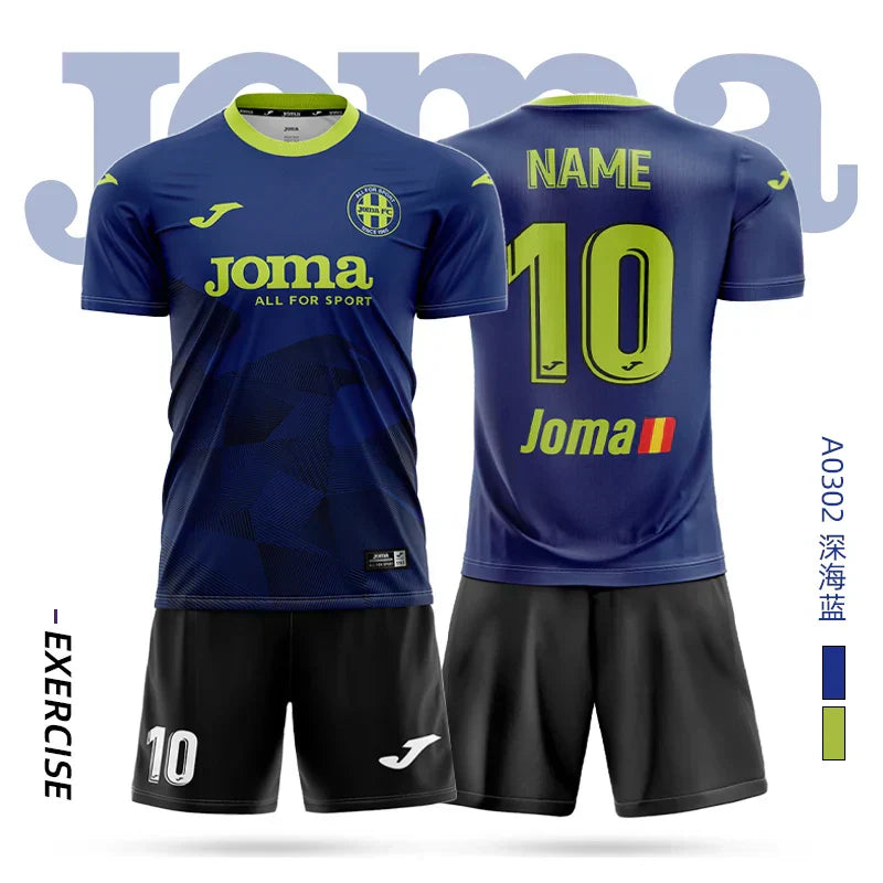 Homer Kids Soccer Jersey & Shorts Training Set