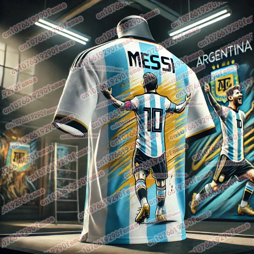 Messi Fashion Quick Drying 3D Printed T-shirt