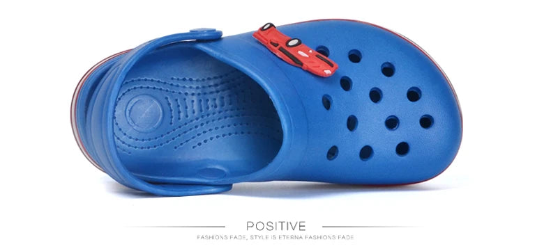 Kids BLUE LED Crocs