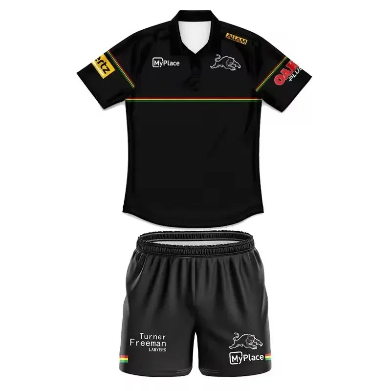 2025 Penrith Panthers Kids Customizable Rugby Jersey