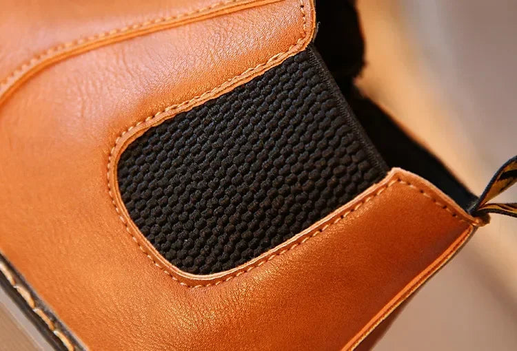 Boys Classic Chelsea Brown Boots